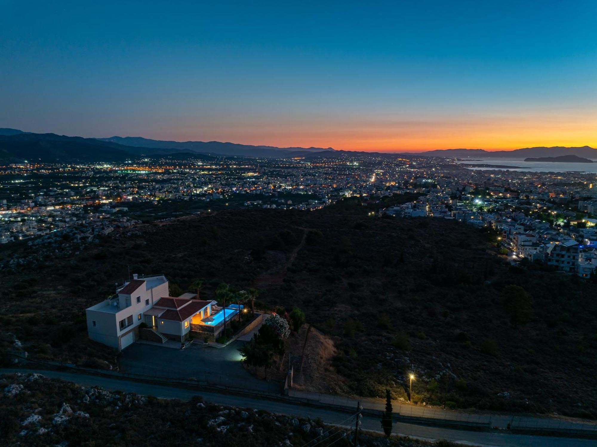 Karmilos Hill Villa Chania  Exterior photo