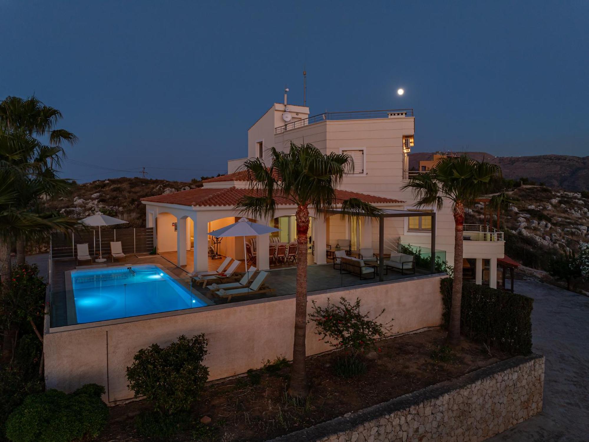 Karmilos Hill Villa Chania  Exterior photo