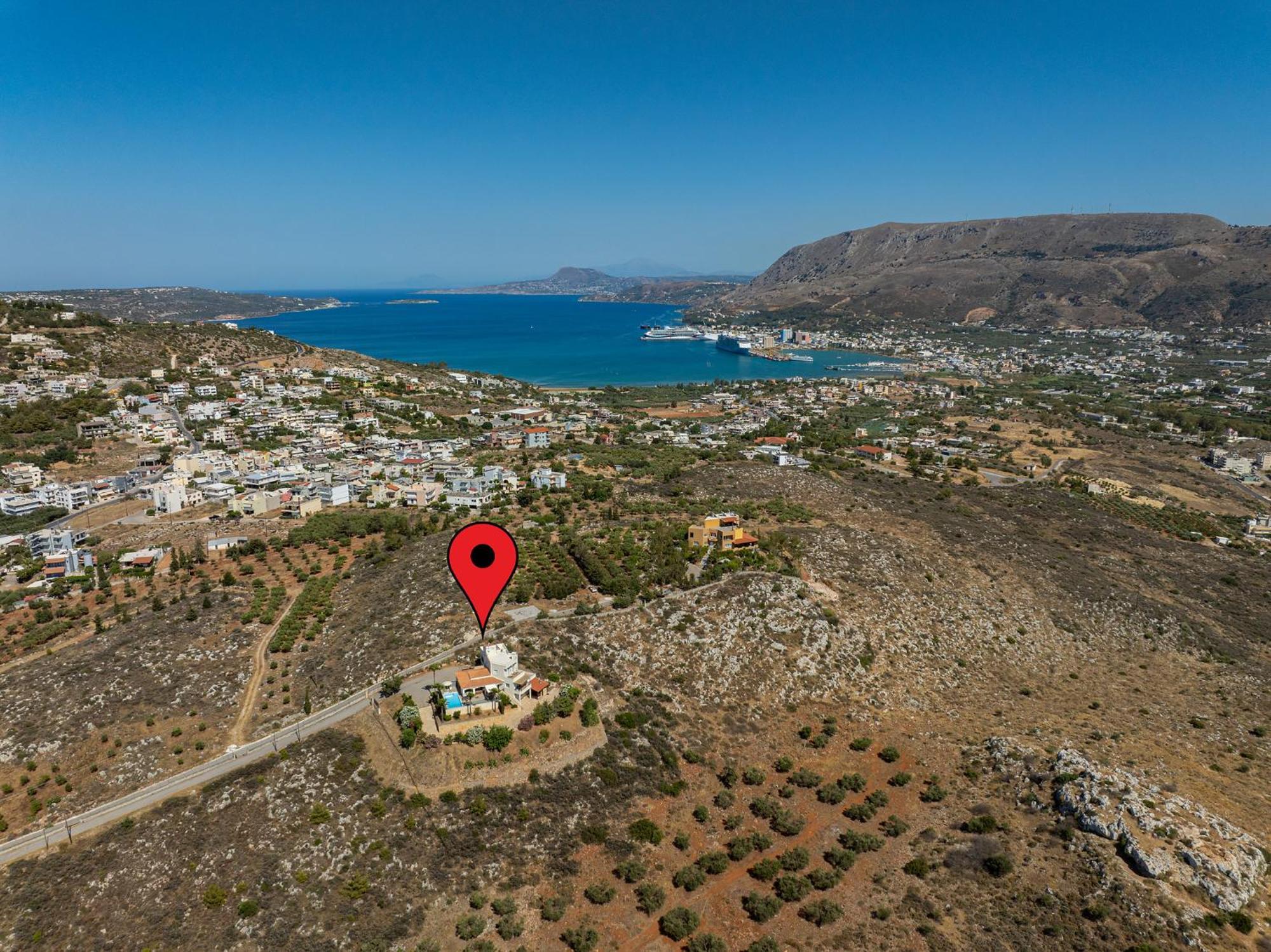 Karmilos Hill Villa Chania  Exterior photo