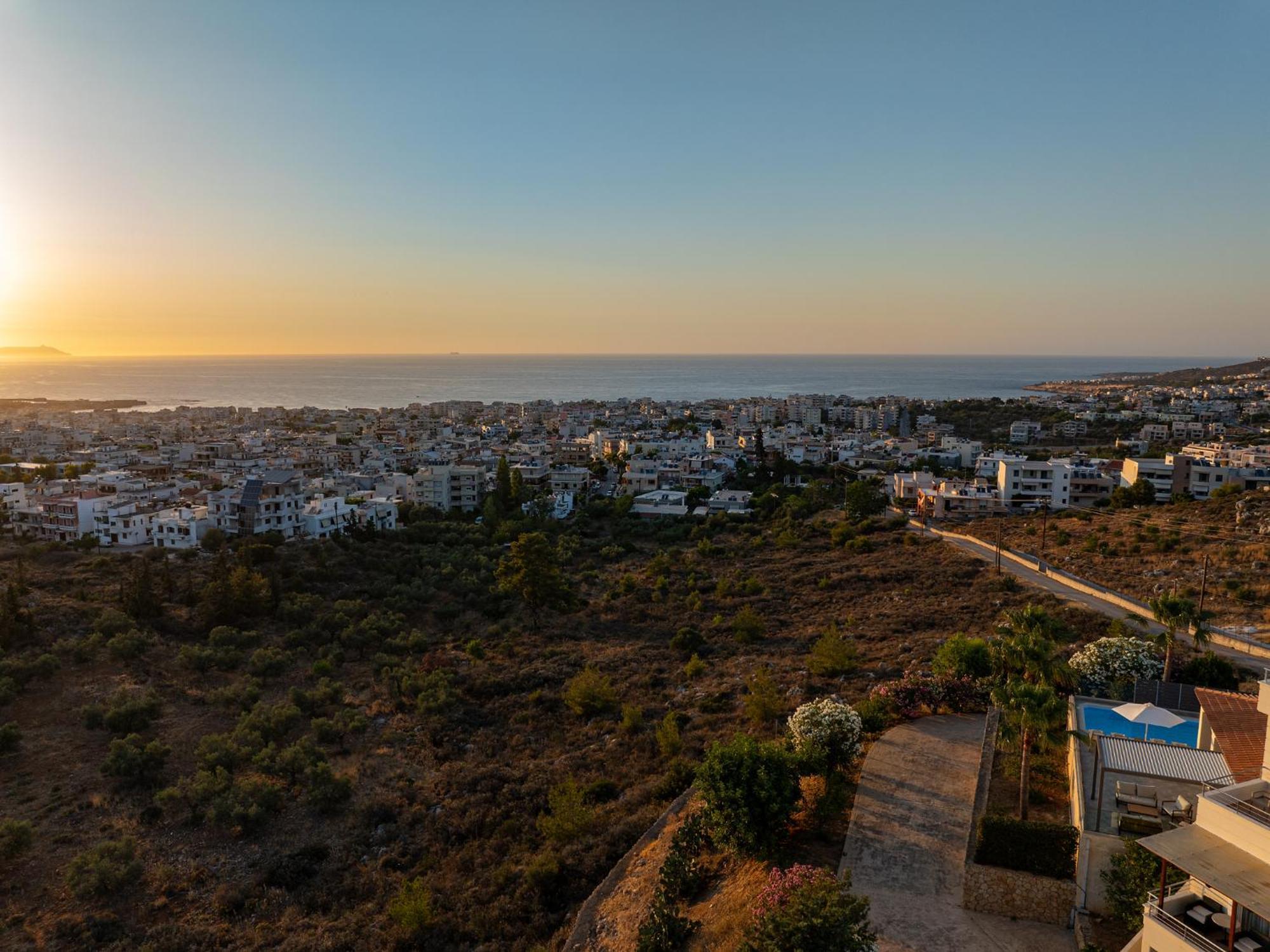Karmilos Hill Villa Chania  Exterior photo