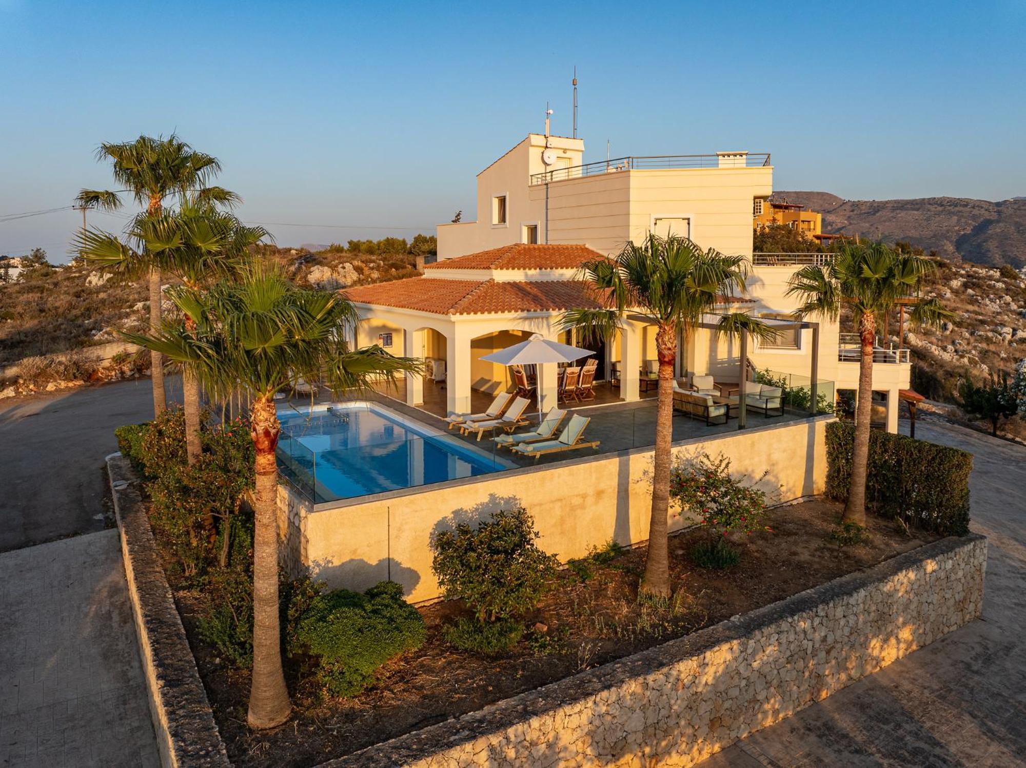 Karmilos Hill Villa Chania  Exterior photo