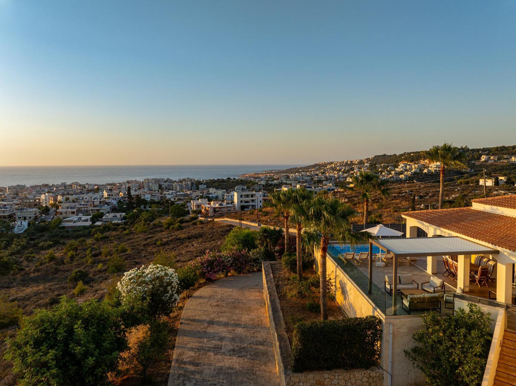 Karmilos Hill Villa Chania  Exterior photo